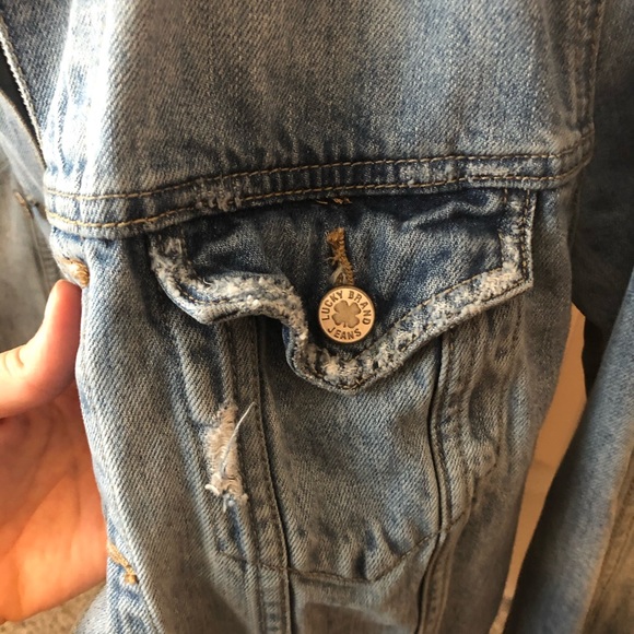Lucky brand denim jacket! - Picture 3 of 4